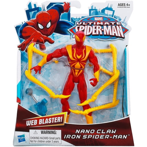iron spider action figure walmart