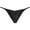 Black, variant on Botmois Men's Solid Ice Silk Bikini Underpants Sexy Micro Briefs Posing Comfy Lingerie Jockstrap Cyan M