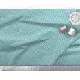 thumbnail image 2 of Soimoi Georgette Viscose Fabric Dolphin Small Print Fabric by The Yard 42 Inch Wide, 2 of 3