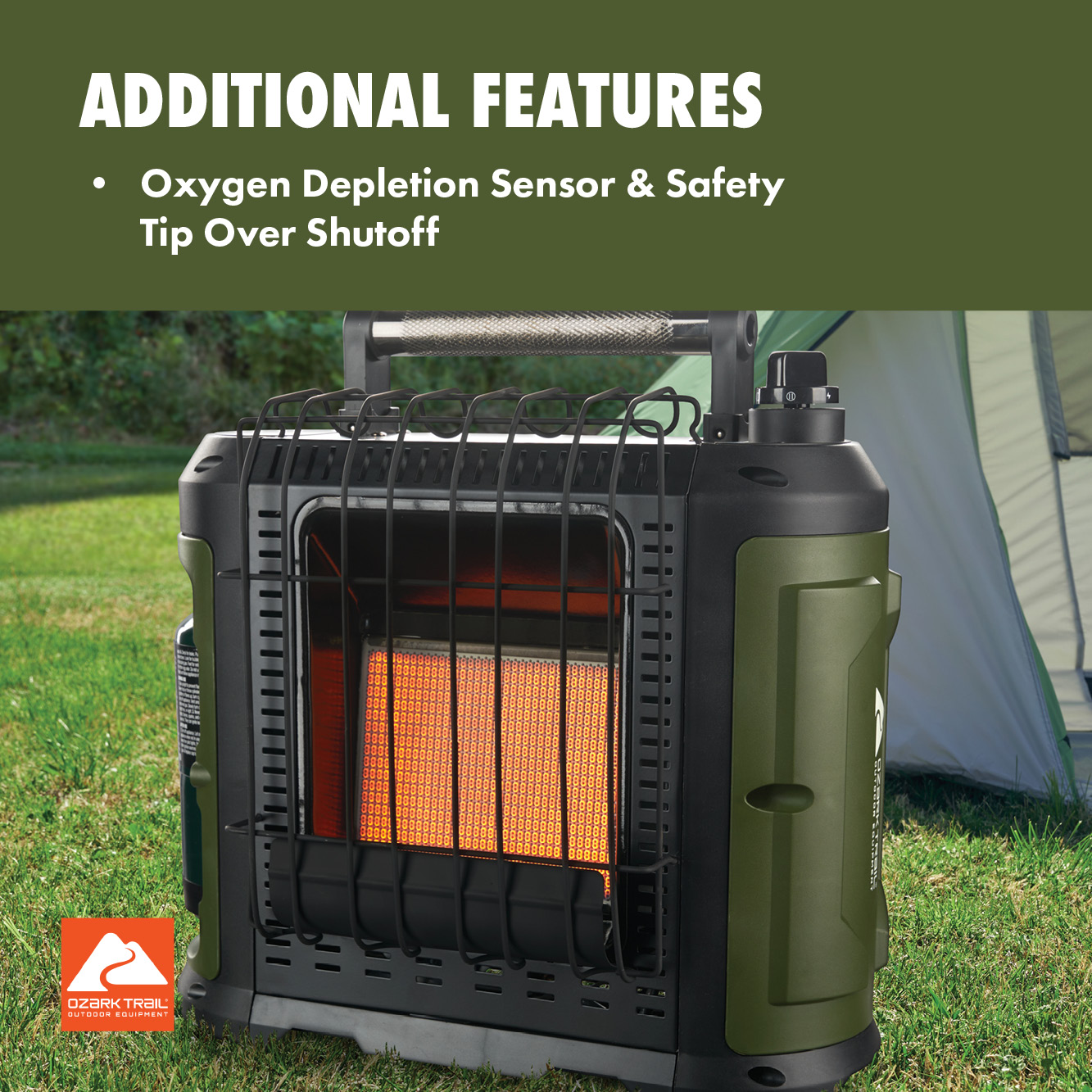 Ozark Trail 10,000 BTU Portable Propane Camping Heater photo 5