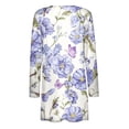 thumbnail image 5 of Pompotops Blouse Décontractée à Manches Longues pour Femmes avec Poche Cardigan en Solde, 5 of 5