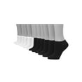 thumbnail image 3 of Hanes Women's Lightweight Super No Show Socks, 12-Pair Value Pack, 3 of 5