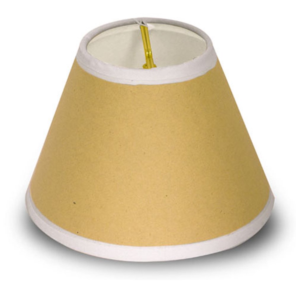 Adhesive Lamp Shade Is Easy To Personalize Using Material Such As Paper