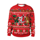 thumbnail image 5 of Suéter feo de Navidad 2024 para regalar, elfo de Papá Noel, divertido suéter de reno de Navidad para hombre, ropa de pareja para vacaciones, 5 of 5