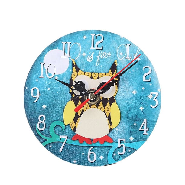 Relojes de pared búho silenciosos - Diseño Exclusivo y Elegante