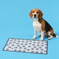 thumbnail image 2 of Vibrant Life Vinyl Pet Food Placemat, Blue Paws, 20" x 11.5", 2 of 8
