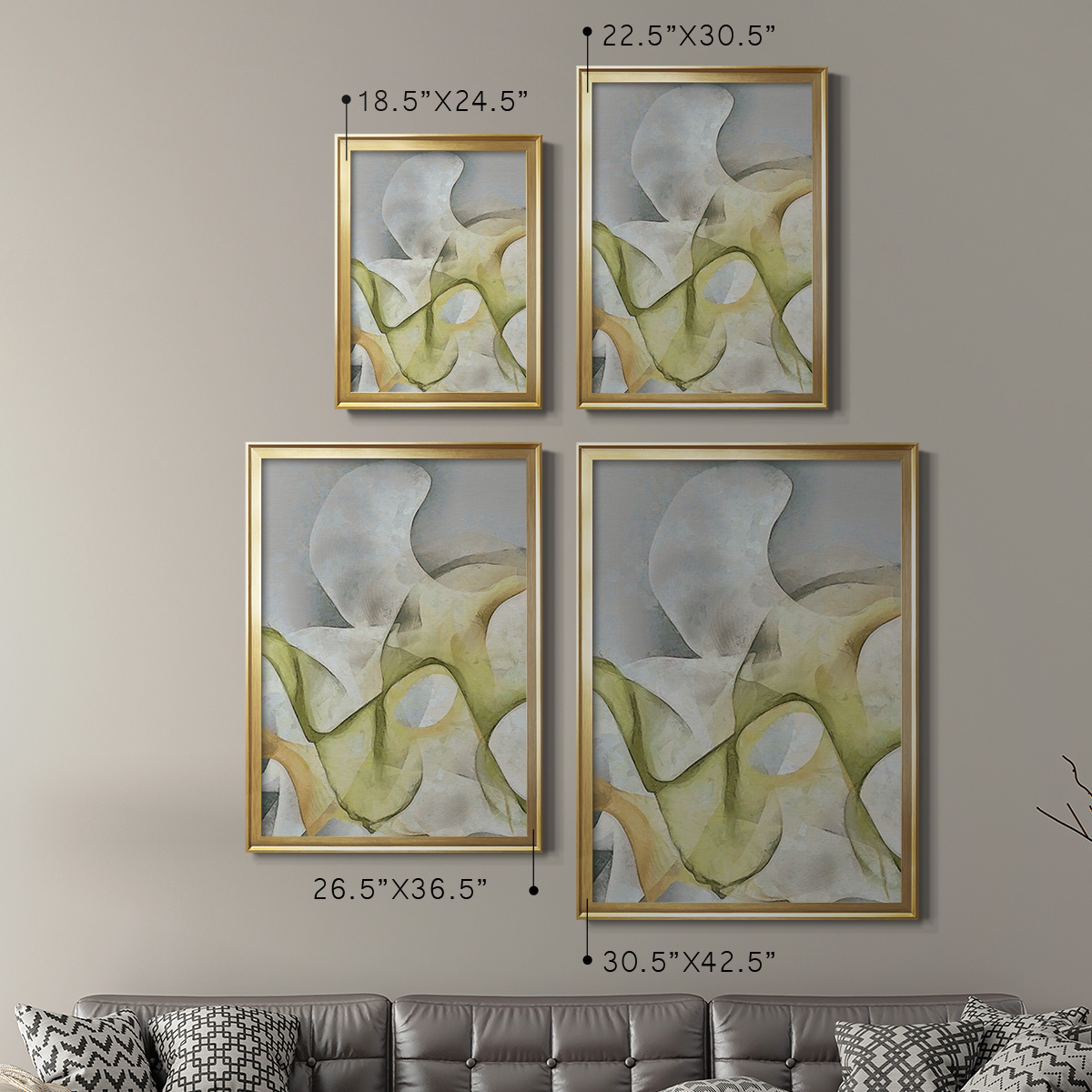 Excursion I Premium Framed Print, in Gold, Black, or Silver - Ready to Hang