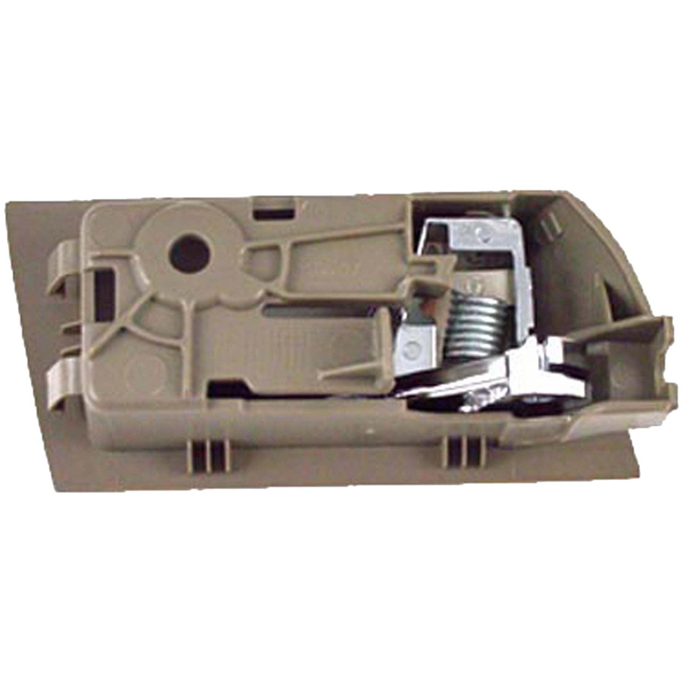 Dorman 81764 Rear Driver Side Interior Door Handle for Specific Ford / Mercury Models, Chrome Lever; Gray Housing