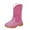 style-03 Hot Pink, variant on Infant Cowboy Boots Cowgirl Boots Cowboy Boots for Girls Boys Kids Toddler Fashion Western Boots Mid Calf Riding Shoes Size 10 (Hot Pink,Toddler 10)