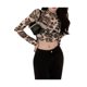 thumbnail image 3 of VISgogo Mujeres Moda Salvaje Crop Tops Retro Estampado floral Camiseta de manga larga Primavera Otoño Cuello redondo Slim Fit Tops Streetwear VISgogo  moda, 3 of 9