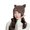Coffee, variant on Beanie Hat Car Ears Knitted Wool Cap Autumn and Winter Warm Earmuffs Cap Hat