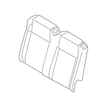 Genuine OE Ford Seat Back Pad - CK4Z-9966801-U