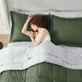 thumbnail image 5 of Nestl Twin XL Size Comforter Set 9 Piece Reversible Comforter Set Twin XL Bed in a Bag Twin XL All Season, Twin XL Bed In A Bag With 2 Memory Foam Pillows&nbsp;, 5 of 7