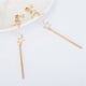 thumbnail image 4 of Moda Mujer Chica Exquisita Estrella Cuelga Antialérgico Sin Piercing Oreja Clips Earrin (CHB-446), 4 of 5