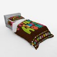 thumbnail image 3 of Ambesonne Saying Bedding Set 4 Pcs, Colorful Funky, Queen, Multicolor, 3 of 3