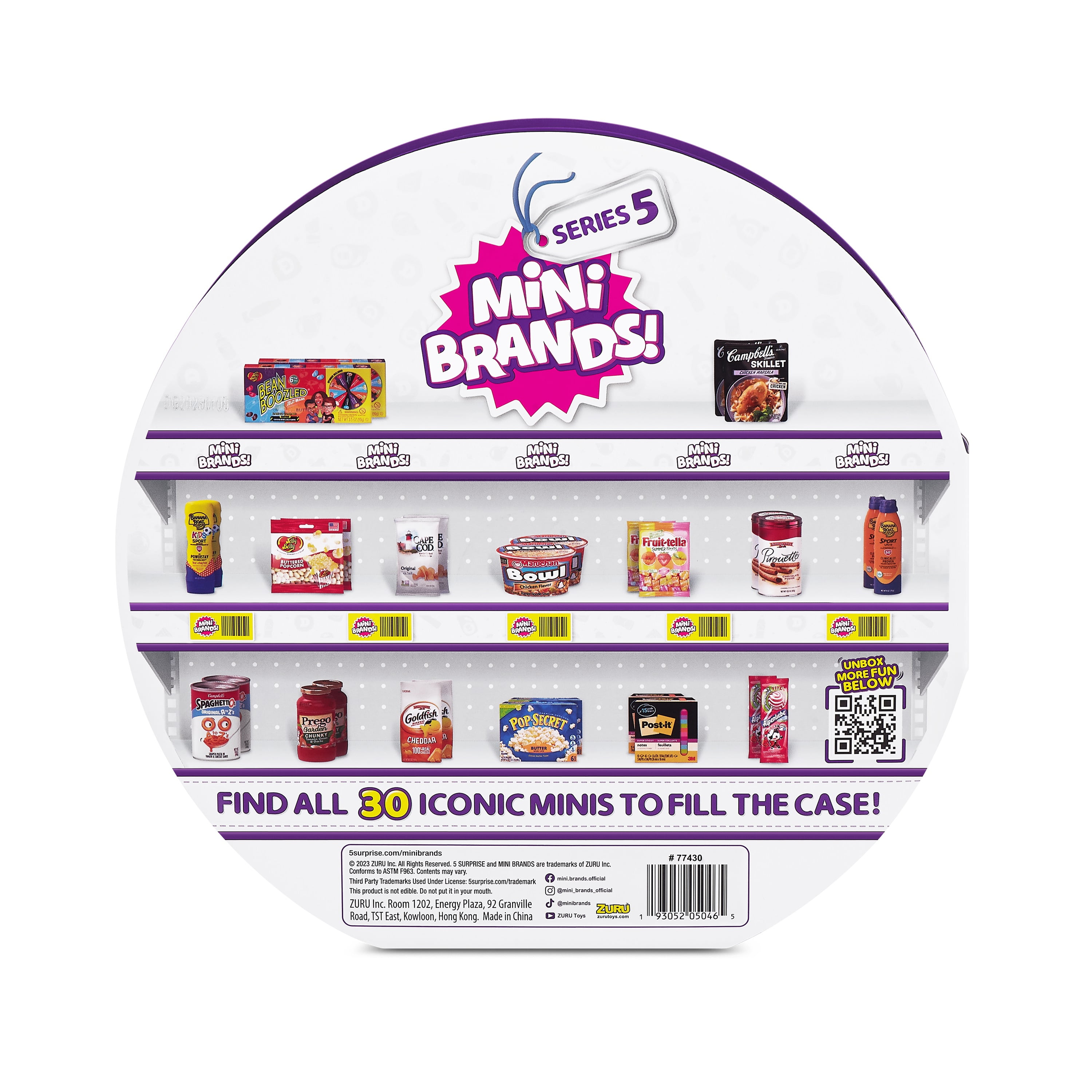 💥Zuru 5 Surprise Toy Mini Brands Collector's Case FULL Of 30 Minis!💥
