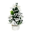 thumbnail image 1 of Mini Christmas Tree Desktop Holiday Decorations Ornament Tree for Festive Tabletop Display, 1 of 7