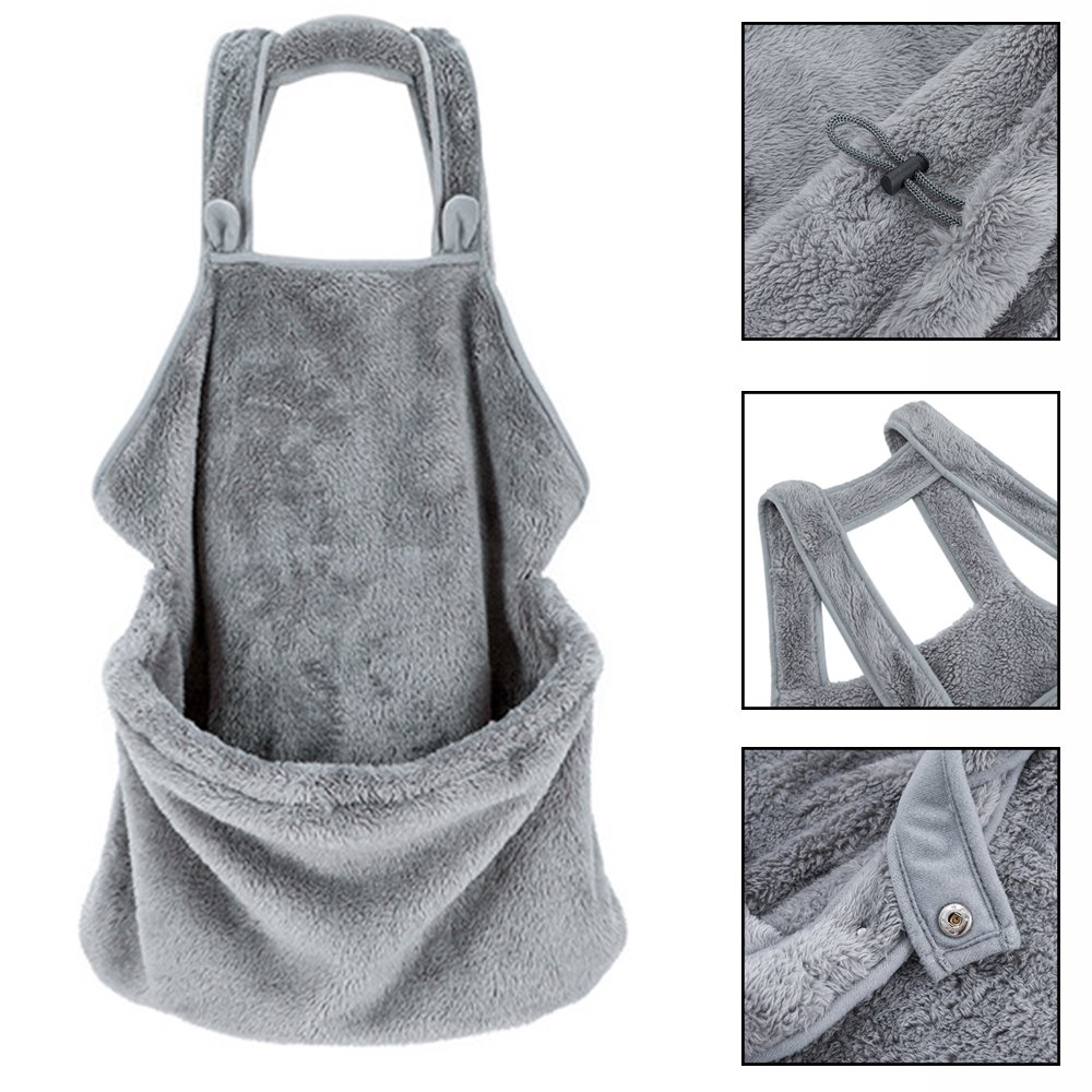 Outdoor Dog Cat Soft Comfortable Carrying Apron Pocket Pet Carrier Anti