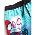 thumbnail image 7 of Marvel Spiderman Boys Rash Guard Set - 2 Piece UPF50+ Quick Dry Swim Shirt & Swim Trunks for Boys, 7 of 7