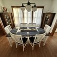 thumbnail image 5 of Island Retreat All-Weather Outdoor Reversible Table Mat - Navy and White Stripe - Set of 6, 5 of 5
