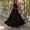 F-296Black, variant on ZHOGXU Womens Skirt Elastic Waist Solid Color A Line Bohemian Style Flowy Fashion Comfortable Maxi Skirt For Casual Daily Wear,Black,L