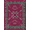 Pink Black White, Pattern 12, variant on ODIKA Pink Leopard Zebra Mixed Contrasting Border Statement Print Cheetah for Playroom, Bedroom, Reading Nook, Pet Friendly & Kids Safe Play