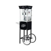 Great Northern 6084 Black Matinee Movie Eight Ounce Bar Style Antique Popcorn Machine