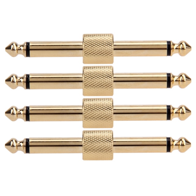 Converter Guitarra 4pcs Professional 6.35 Mm Accesorios Instrumentos Musicales