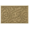 thumbnail image 3 of Bungalow Flooring 20378560035 Water Guard Boxwood Leaf Mat in Medium Blue - 3 ft. x 5 ft., 3 of 7