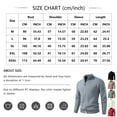 thumbnail image 3 of Men's Solid Color Casual Sports Knitted Cardigan - Fashionable Double Head Zipper Sweater for Autumn Winter Layering, Casual Outings, and Christmas Socials,Beige,L, 3 of 4
