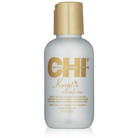 Chi Keratin Silk Infusion Keratin & Silk Reconstructing Complex, 2 Fl (Best Silk Press Products)