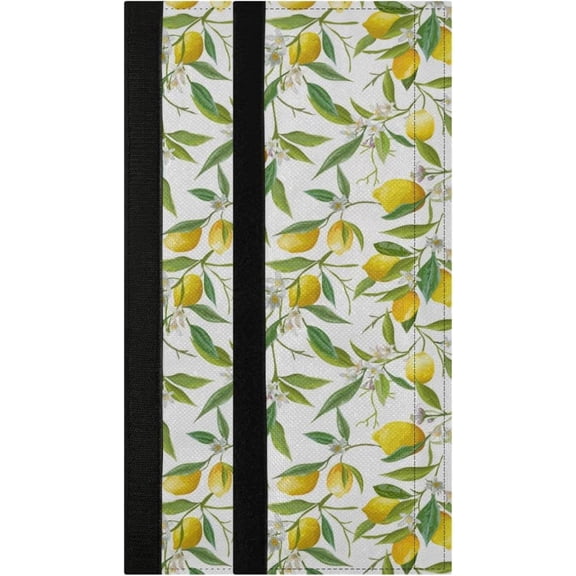 Coolnut 2PCS Lemon Refrigerator Door Handle Covers, ‎14"x 5.5" Washable Antiskid Kitchen Appliance Handle Protective Cover for Fridge, Oven, Dishwasher, Microwave