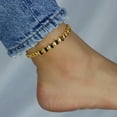 thumbnail image 4 of Kaash Customs 14K Gold Plated Anklet Bracelet for Women Adjustable Anklet Best Jewelry Gift for Her, 4 of 4