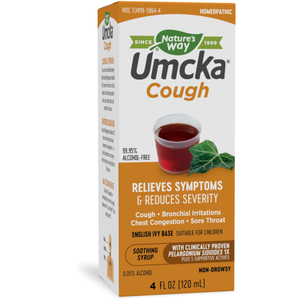 Nature's Way Umcka Cough Syrup, Bronchial Irritation, Sore Throat