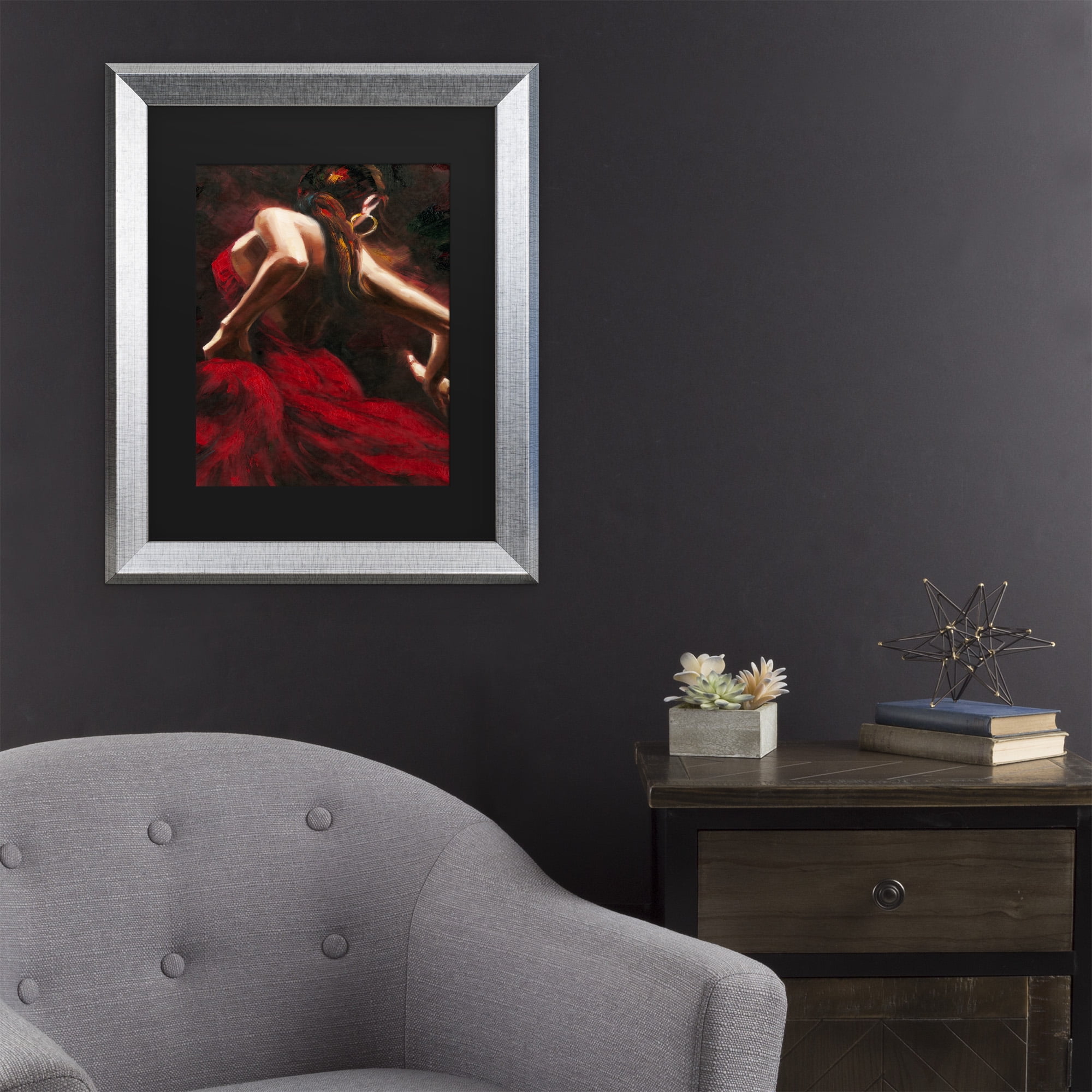 Trademark Fine Art 'Flamenco Dancer' Canvas Art by Masters Fine Art