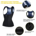 thumbnail image 5 of Lilvigor Sauna Suit for Women Waist Trainer Vest for Women Sweat Tank Top Shaper for Women with Zipper Adjustable for Workout Gym, 5 of 7