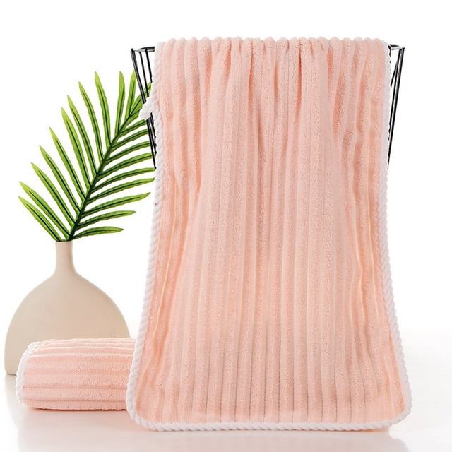 Concise Purified Fleece Towel High Density Washcloth Organizer For Thick Plush Soft Absorbent Durable Color Retention Eco Friendly Stylish Packaging Bathroom Bedroom Home Daily Use Decor Towel