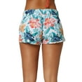 thumbnail image 5 of O'Neill Laney stretch print boardshorts with elastic waist L Multi arbor floral print, 5 of 6