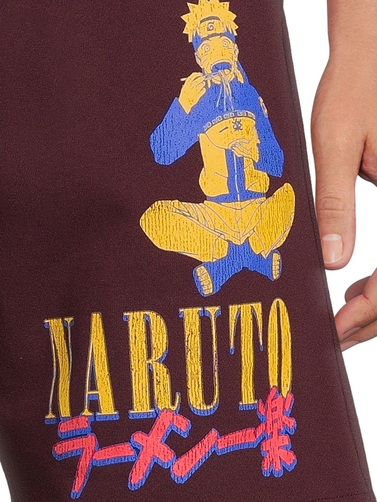 Naruto Shippuden Men's & Big Men's Jogger Shorts, Sizes S-3XL