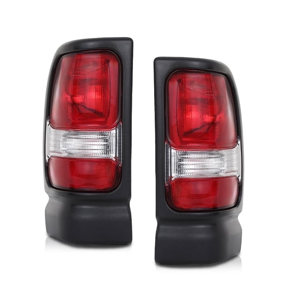 Tail Lights w/o Bulb Fit for Dodge Ram 1500 Truck 1994-2001/Dodge Ram 2500 3500 Truck 1994-2002,Tail Brake Lamps