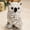 White, variant on Rvkxad Big Eyed Owl Stuffed Animal, 8 Inch Realistic Soft Plush Toy, Cute Owl Doll for Kids Baby Shower Birthday Gift