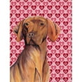 thumbnail image 1 of Caroline's Treasures Dalmatian Hearts Love and Valentine's Day House Vertical Flag, 1 of 7