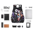 thumbnail image 4 of Goofa The Nightmare Before Christmas Pattern School Backpack for Students – Tear-resistant Bag Spacious, Comfortable, and Stylish Backpack with Multiple Pockets, 4 of 7