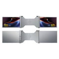 thumbnail image 4 of Moniteur Portable Triple Écran 15 Pouces Écran d'Extension Résolution 1920*1080 Installation Facile pour Ordinateur Portable 15-17 Pouces Gris 15 Pouces, 4 of 5