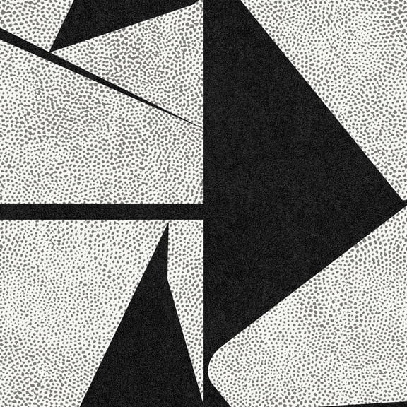 Open Box Roommates Studio Black Caden Peel and Stick Wallpaper 30.75 Sq. ft, 1 Count