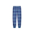 thumbnail image 3 of Sleep On It Boys 2-Piece Short-Sleeve Jersey Pajama Pants Set - 24/7 Yawning - Blue Plaid, Size: S 6/7, 3 of 6