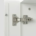 thumbnail image 3 of 67" Display Shelf with LED Stripe Lamps,SCollection Display Cabinet Storage Cabinet with 3 Tier Glass Shelves,Corner Curio Cabinet for Bedroom Bathroom Living Room, 3 of 9