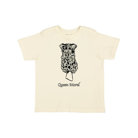 

Inktastic Mushroom Hunting Queen Morel in Crown Gift Toddler Boy or Toddler Girl T-Shirt