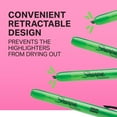 thumbnail image 3 of Sharpie Retractable Highlighters, Chisel Tip, Assorted Colors, 8 Count, 3 of 7