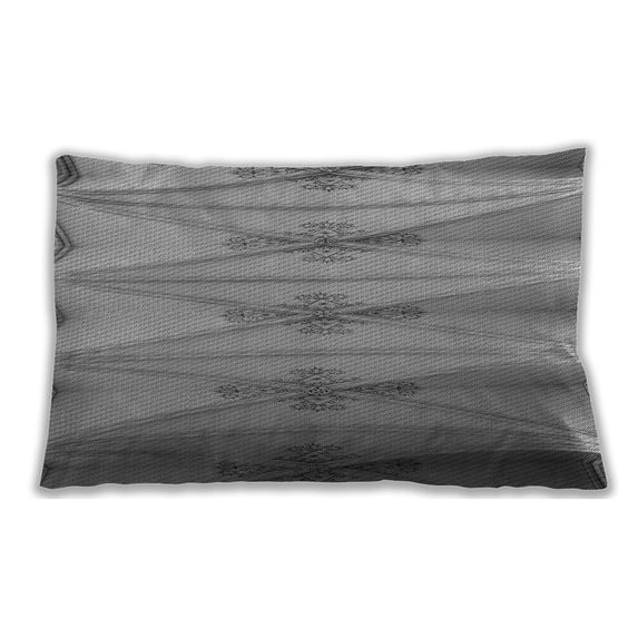 Ahgly Company Outdoor Rectangular Contemporary Lumbar Throw Pillow, 13 inch by 19 inch